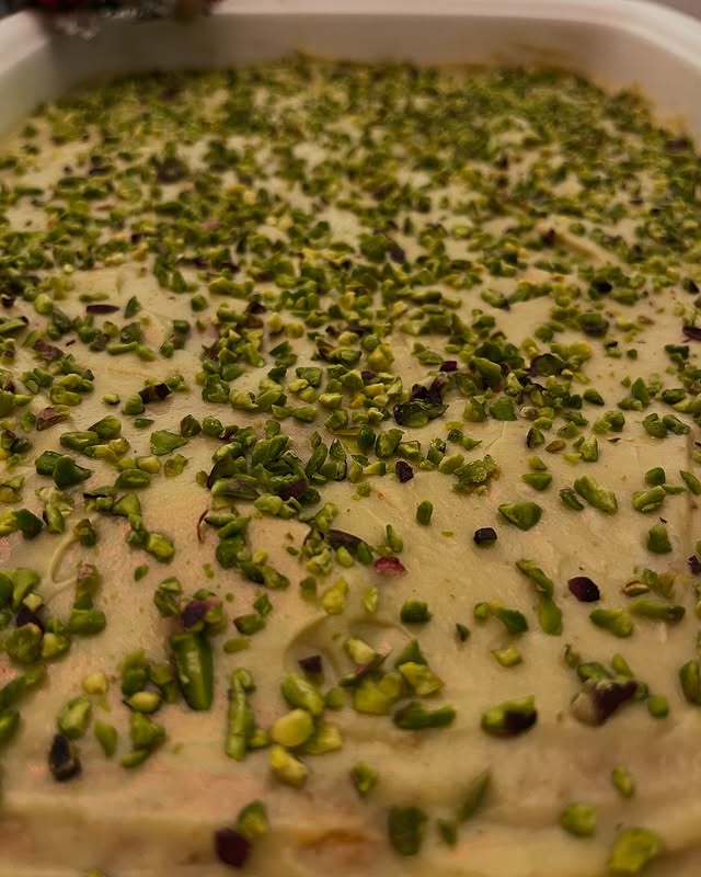 Tiramisù al Pistacchio