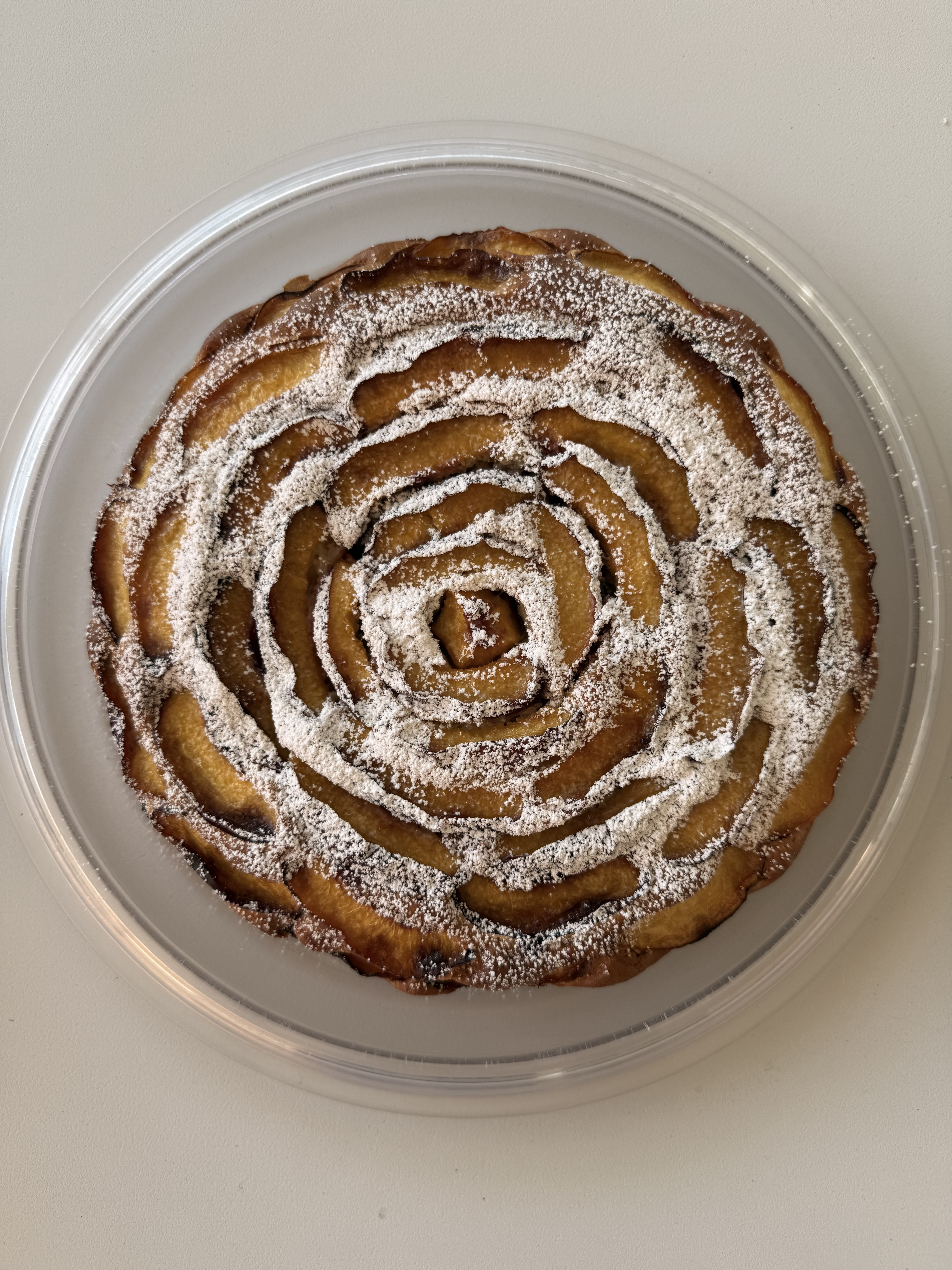Torta alle pesche